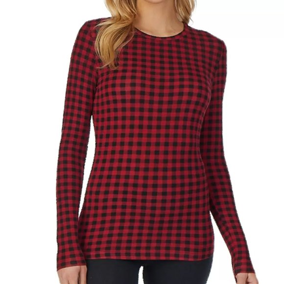 Cuddl Duds Tops - Women's Cuddl Duds® Softwear with Stretch Long Sleeve Crewneck Top